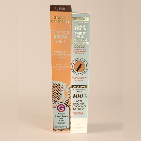 Grande Cosmetics Grande Brow 2-In-1 Serum Auburn - Picture 1 of 5